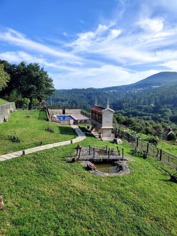 Casa Rural A Avoa Maria Campo Lameiro Extérieur photo
